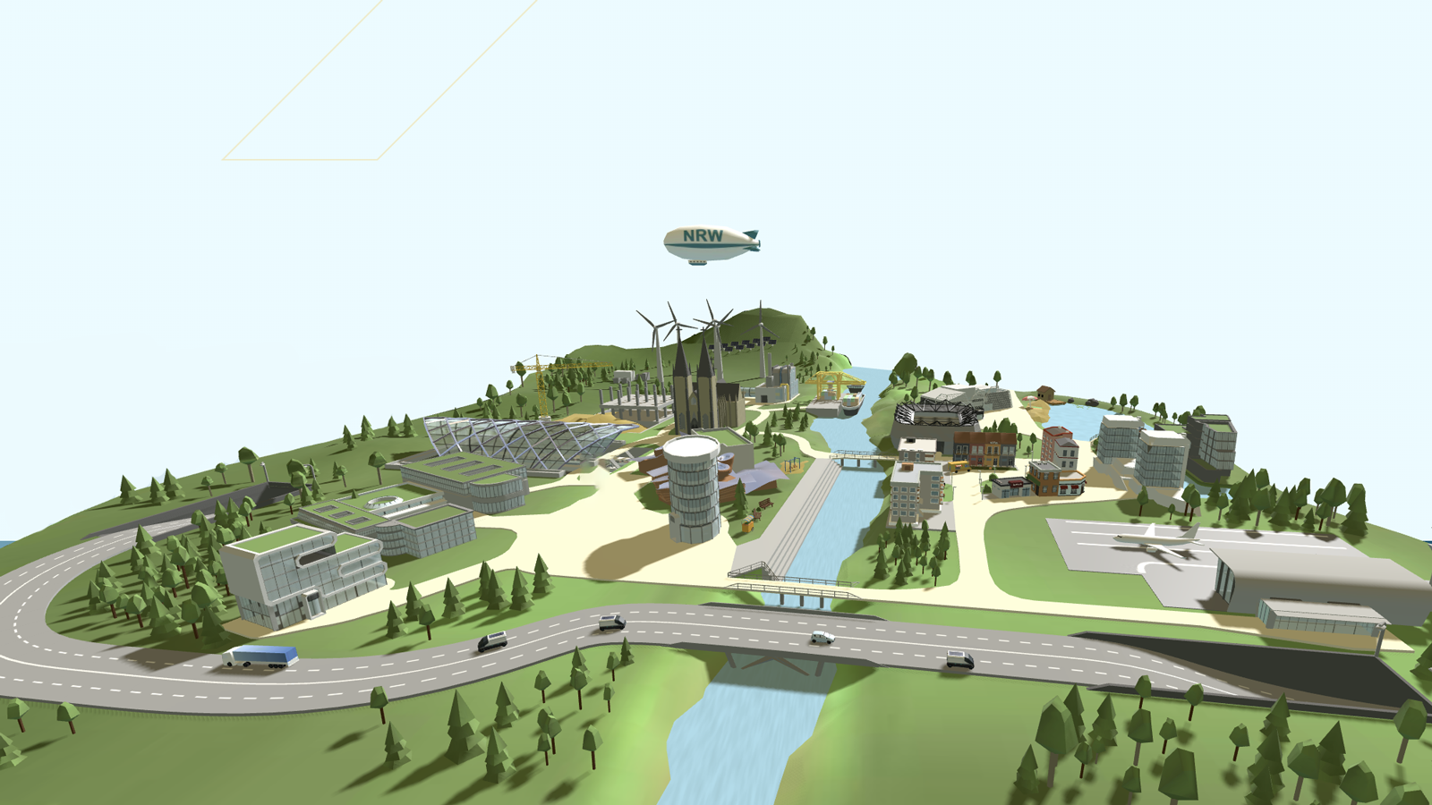 The best location factors for NRW – discover them now in the 3D-special!